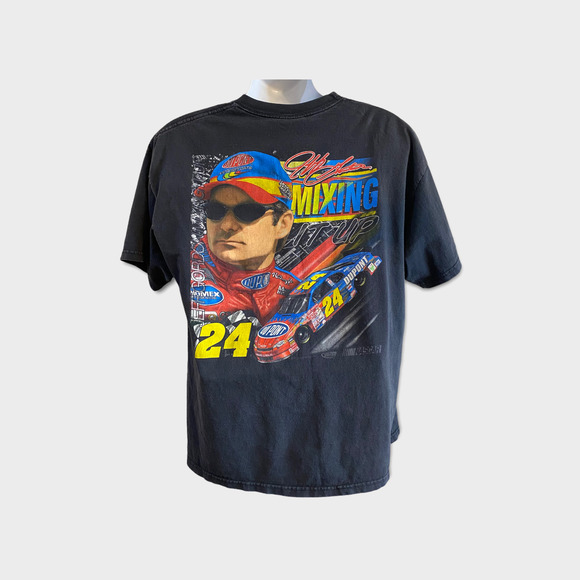 Vintage Nascar Tee Large Jeff Gordon #24 DuPont - Picture 2 of 8